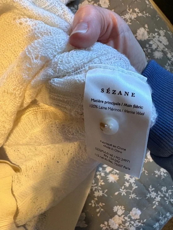 Sezane Lyna Sweater - Picture 7 of 9